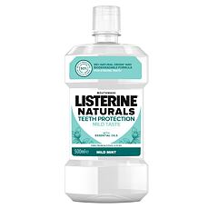 Ústní voda Listerine Naturals Teeth Protection Mild Taste Mouthwash 500 ml