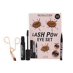 Řasenka Makeup Revolution London Lash Pow Eye Set 12,2 ml Super Black Kazeta