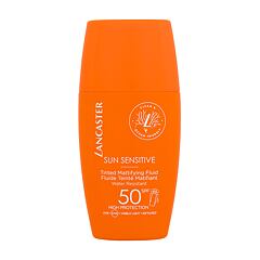 Opalovací přípravek na obličej Lancaster Sun Sensitive Tinted Mattifying Fluid SPF50 30 ml