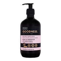 Tekuté mýdlo Baylis & Harding Goodness Rose & Geranium Natural Hand Wash 500 ml