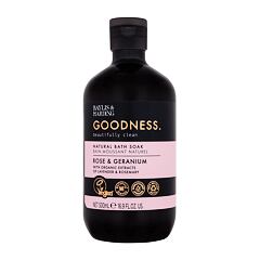 Pěna do koupele Baylis & Harding Goodness Rose & Geranium Natural Bath Soak 500 ml