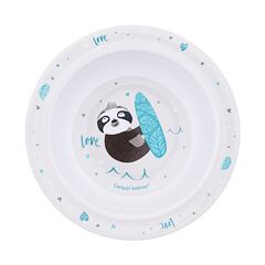 Nádobí Canpol babies Exotic Animals Melamine Bowl With Suction Ring Grey 270 ml