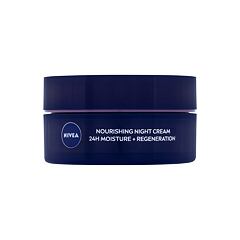 Noční pleťový krém Nivea Nourishing Night Cream Dry Skin 50 ml