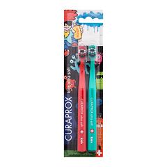 Klasický zubní kartáček Curaprox Kids Ultra Soft Graffiti Edition 1 balení