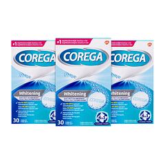 Čisticí tablety a roztoky Corega Tabs Whitening Trio 1 balení