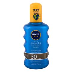 Opalovací přípravek na tělo Nivea Sun Protect & Dry Touch Invisible Spray SPF30 200 ml