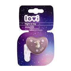 Klip na dudlík LOVI Night & Day Soother Holder Girl 1 ks