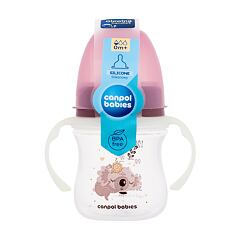 Kojenecká lahev Canpol babies Sleepy Koala Easy Start Anti-Colic Bottle Pink 0m+ 120 ml