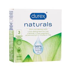 Kondomy Durex Naturals 3 ks