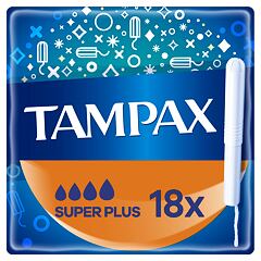 Tampon Tampax Non-Plastic Super Plus 18 ks