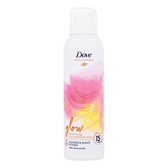 Sprchová pěna Dove Bath Therapy Glow Shower & Shave Mousse 200 ml