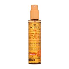 Opalovací přípravek na tělo NUXE Sun Tanning Sun Oil SPF50 150 ml