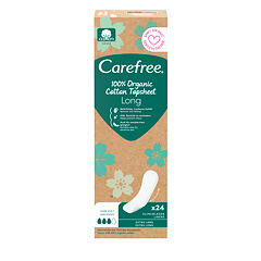 Slipová vložka Carefree Organic Cotton Long 24 ks