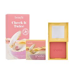 Tvářenka Benefit Shellie Blush Cheek It Twice 6 g Warm Seashell-Pink Kazeta
