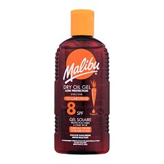 Opalovací přípravek na tělo Malibu Dry Oil Gel With Carotene SPF8 200 ml