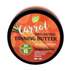 Opalovací přípravek na tělo Vivaco Bio Carrot Tanning Butter SPF15 150 ml