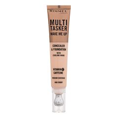 Korektor Rimmel London Multi Tasker Wake Me Up Concealer & Foundation 20 ml 040 Ivory
