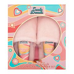 Sprchový krém Xpel Candy Dreams Marshmallow Magic Cosy Night In Slipper Set 100 ml poškozená krabička Kazeta