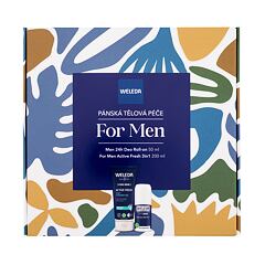 Sprchový gel Weleda For Men 200 ml Kazeta
