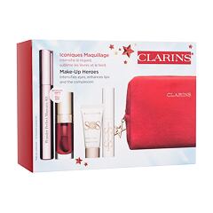 Řasenka Clarins Make-up Heroes 8 ml 01 Perfect Black poškozená krabička Kazeta