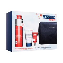 Pleťový gel Clarins Men Energizing Essentials 50 ml poškozená krabička Kazeta