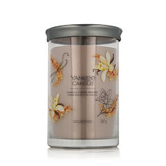 Vonná svíčka Yankee Candle Signature Vanilla Crème Brûlée Tumbler 567 g