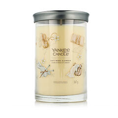 Vonná svíčka Yankee Candle Signature Soft Wool & Amber Tumbler 567 g