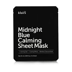 Pleťová maska Dear, Klairs Midnight Blue Calming Sheet Mask 25 ml