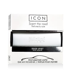 Vůně do auta Millefiori Milano Icon Classic Silver Spirit 47 g