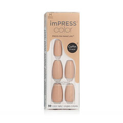 Umělé nehty Kiss imPRESS Color Coffin Shape 30 ks