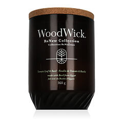 Vonná svíčka WoodWick ReNew Collection Tomato Leaf & Basil 368 g