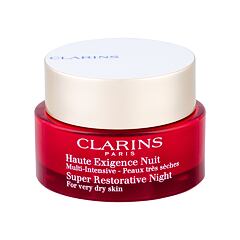 Noční pleťový krém Clarins Super Restorative Night Cream Very Dry Skin 50 ml Tester