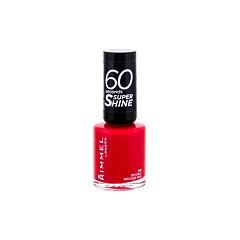 Lak na nehty Rimmel London 60 Seconds Super Shine 8 ml 310 Double Decker Red