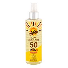Opalovací přípravek na tělo Malibu Kids Clear Protection SPF50 250 ml