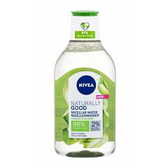 Micelární voda Nivea Naturally Good Organic Aloe Vera 400 ml