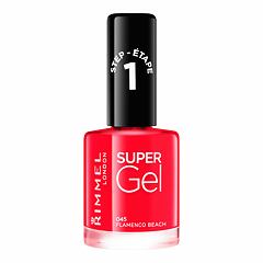 Lak na nehty Rimmel London Super Gel STEP1 12 ml 045 Flamenco Beach