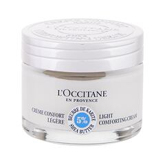 Denní pleťový krém L'Occitane Shea Butter Light Comforting Cream 50 ml