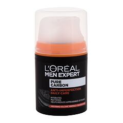 Denní pleťový krém L'Oréal Paris Men Expert Pure Carbon Anti-Imperfection Daily Care 50 ml