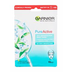 Pleťová maska Garnier Pure Active Anti-Imperfection 1 ks