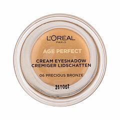 Oční stín L'Oréal Paris Age Perfect Cream Eyeshadow 4 ml 06 Precious Bronze