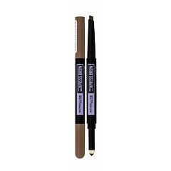 Tužka na obočí Maybelline Express Brow Satin Duo 0,71 g Dark Brown