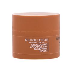 Balzám na rty Revolution Skincare Lip Sleeping Mask 10 g Chocolat Caramel poškozená krabička