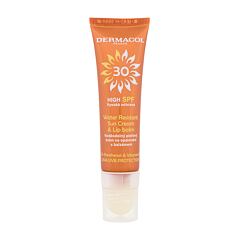 Opalovací přípravek na obličej Dermacol Sun Water Resistant Cream & Lip Balm SPF30 30 ml