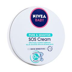 Denní pleťový krém Nivea Baby SOS Cream Pure & Sensitive 150 ml