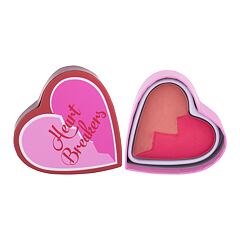 Tvářenka I Heart Revolution Heartbreakers Matte Blush 10 g Charming poškozená krabička