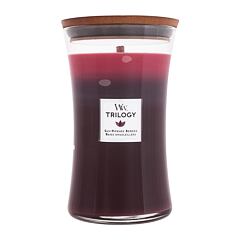 Vonná svíčka WoodWick Trilogy Sun Ripened Berries 610 g