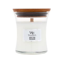 Vonná svíčka WoodWick White Teak 85 g