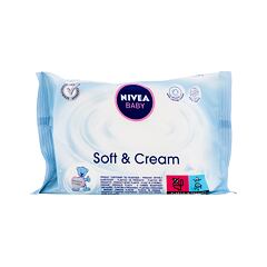 Čisticí ubrousky Nivea Baby Soft & Cream 20 ks