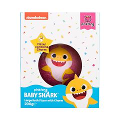 Bomba do koupele Pinkfong Baby Shark Bath Fizzer Pink 200 g