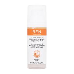 Pleťová maska REN Clean Skincare Radiance Glycolic Lactic Radiance Renewal Mask With AHA 50 ml